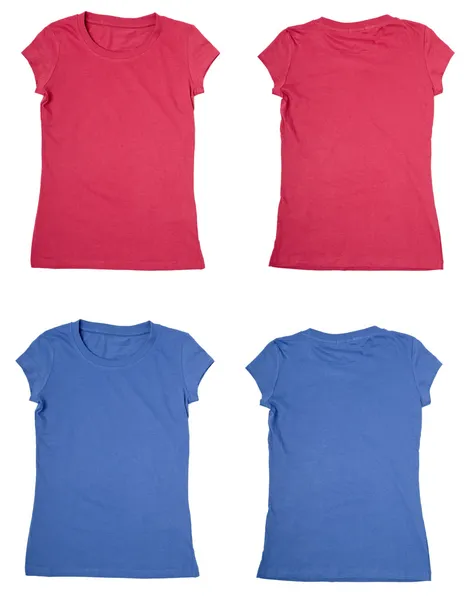 T shirt odzież szablon strój nosić — Zdjęcie stockowe