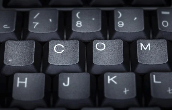 Keyboard computer letter word web techniology — Stock Photo, Image
