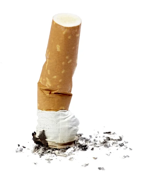 Niedopałek palenia — Zdjęcie stockowe