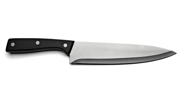 Cuchillo arma cocinar hoja de acero inoxidable — Foto de Stock