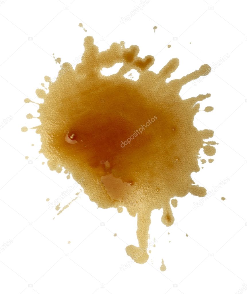 Coffee drink beverage splashing stain dirty