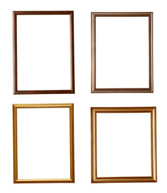 Wooden frame grunge clipart