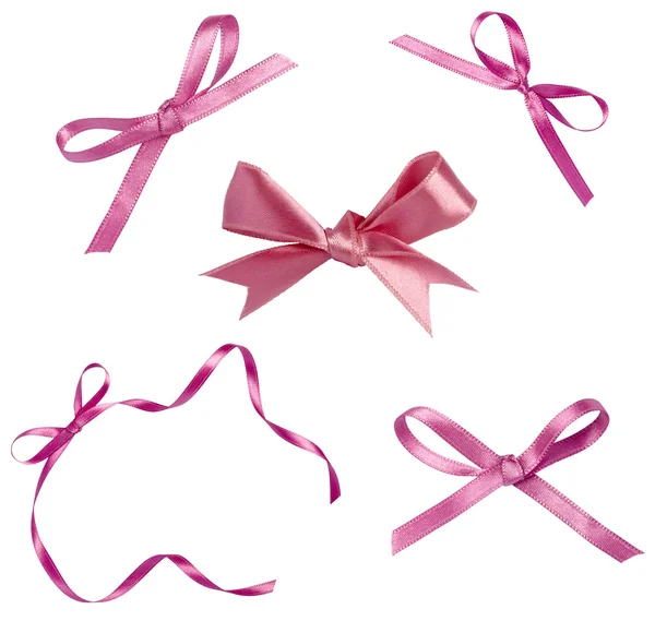 Pink ribbon celebration christmas birthday — Stock Photo, Image