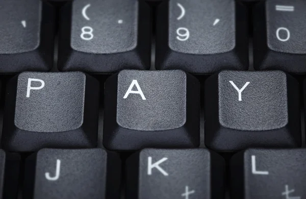 stock image Keyboard computer letter word web techniology