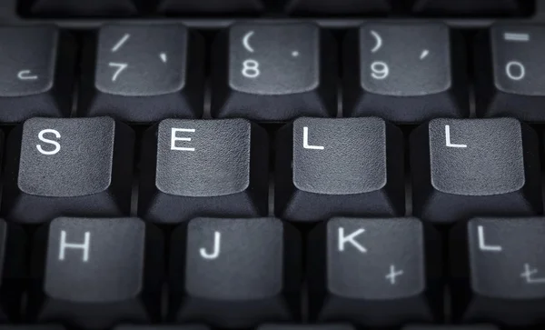 stock image Keyboard computer letter word web techniology