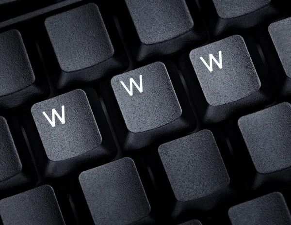 Tastatur Computer Buchstabe Wort Web-Technik — Stockfoto