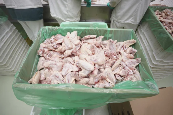 Aves de capoeira indústria alimentar de carne — Fotografia de Stock