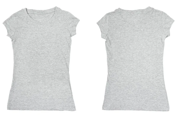 Шаблон одежды футболки — стоковое фото