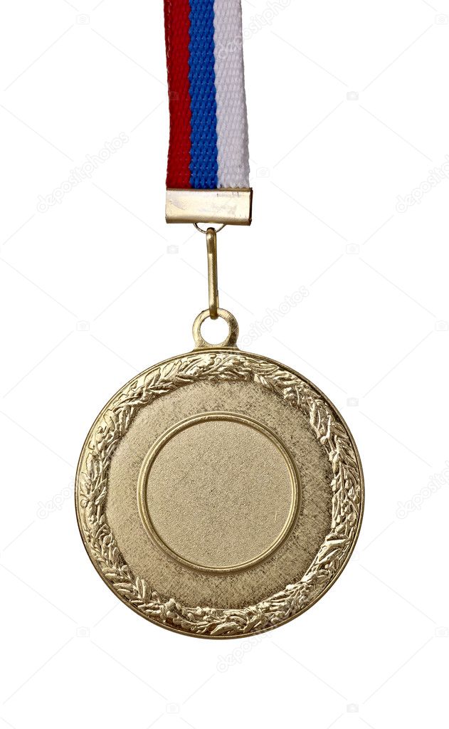 Golden medal sport competition winner