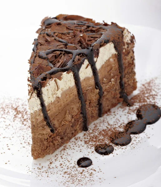 Kerma suklaakakku makea ruoka — kuvapankkivalokuva