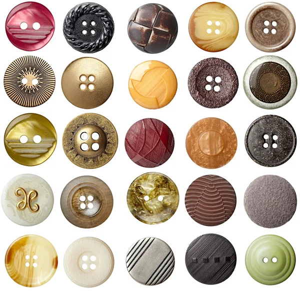 stock image Sewing button clothing
