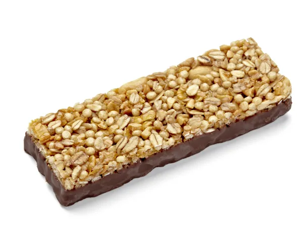 Barra de cereales alimentación saludable nutrición — Foto de Stock