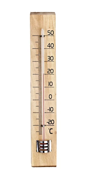 Thermometer fahrenheit Celsiustemperatuur — Stockfoto