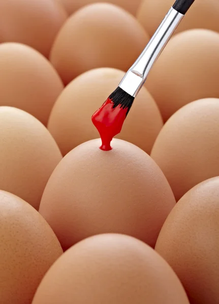 蛋食品油漆复活节 — 图库照片