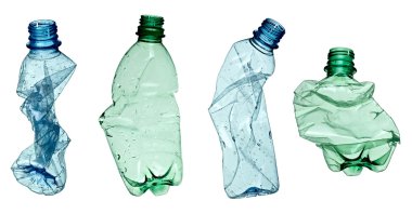 boş kullanılan çöp şişe ekoloji çevre