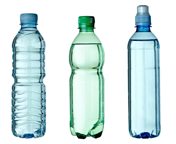 Boş kullanılan çöp şişe ekoloji çevre — Stok fotoğraf