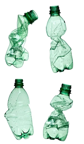 Ambiente de ecología de botella de basura usada vacía —  Fotos de Stock