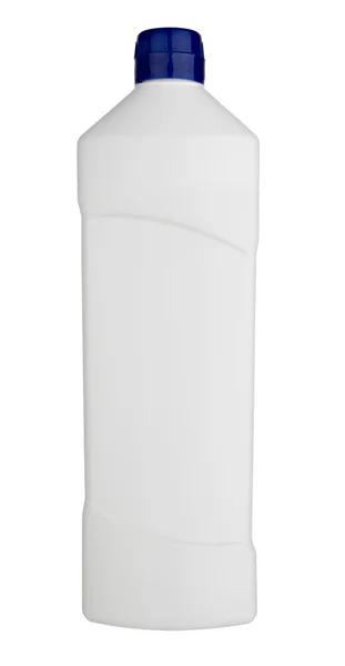 Bílá sanitární láhev produkt — Stock fotografie