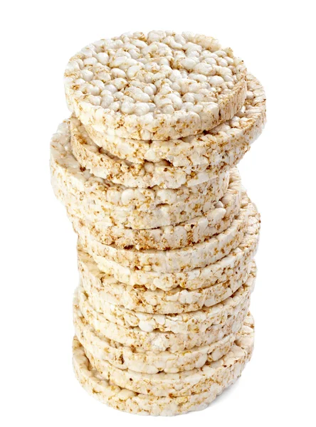 stock image Puffed rice snack vegetarian food