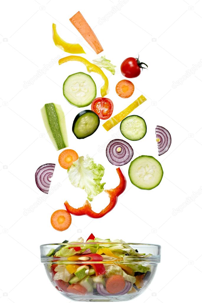 Salad vegetable diet food