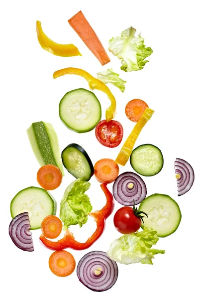 Salat pflanzliche Kost — Stockfoto