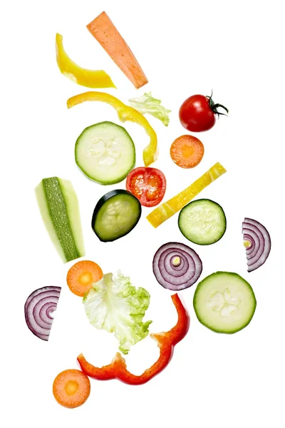 Salat pflanzliche Kost — Stockfoto