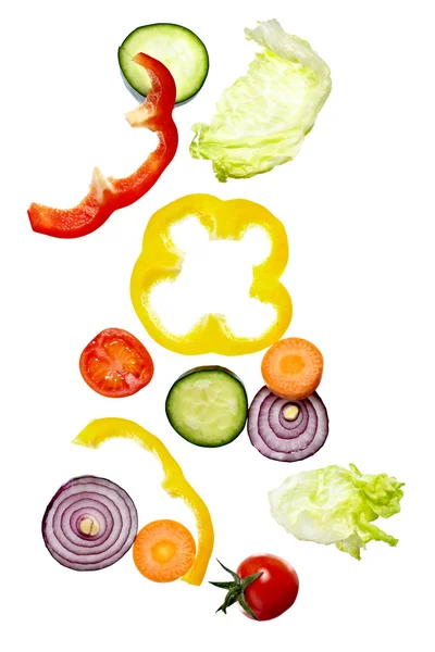 Sałatka warzywo dieta jedzenie — Zdjęcie stockowe