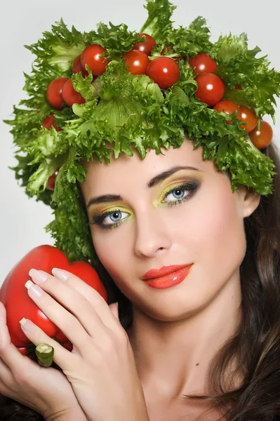 Underhållande vegetarisk — Stockfoto