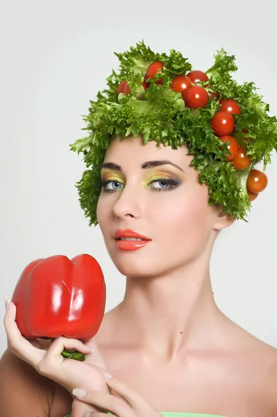 stock image Amusing vegetarian