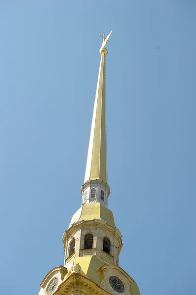 Katedra Piotra i Pawła w twierdzy petropavlovskaya w Sankt petersburg, Federacja Rosyjska — Zdjęcie stockowe