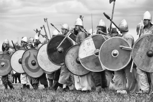 Festival La primera capital de Rusia en el Viejo Ladoga . — Foto de Stock