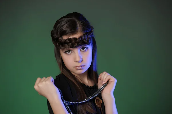 Ritratto di una giovane principessa — Foto Stock