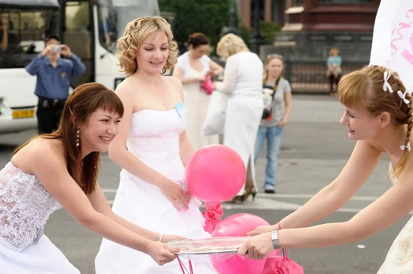 Desfile de noivas 2012 — Fotografia de Stock