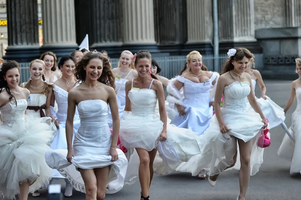 stock image Brides parade 2012