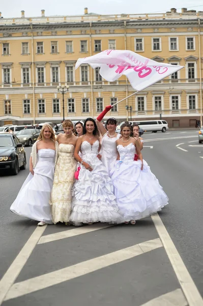 stock image Brides parade 2012