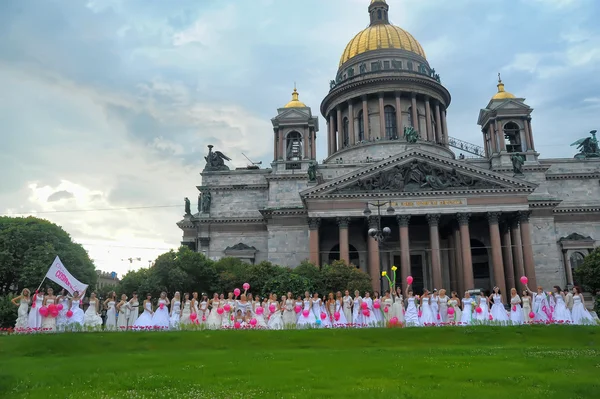 stock image Brides parade