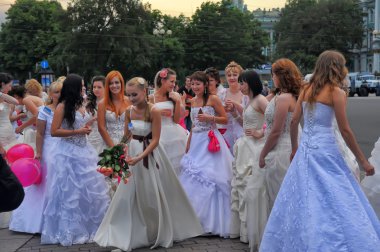 Brides parade clipart
