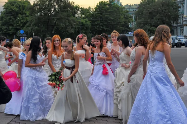 stock image Brides parade