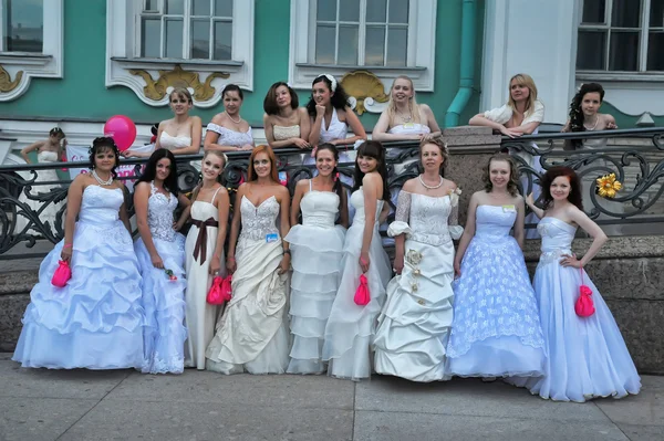 Nevěsty průvod 2012 — Stock fotografie