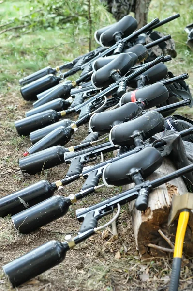 stock image Paintball guns