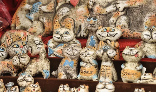 Keramikkatzen — Stockfoto