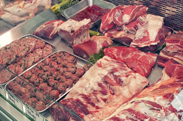Carnicería de carne Imagen de stock
