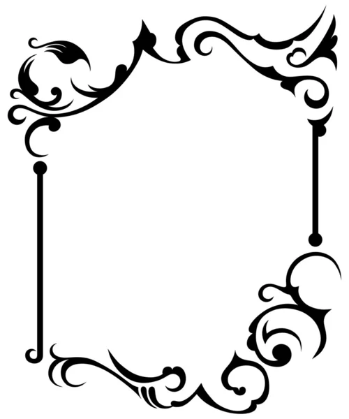 Kalligrafiska design element och sida dekoration — Stock vektor