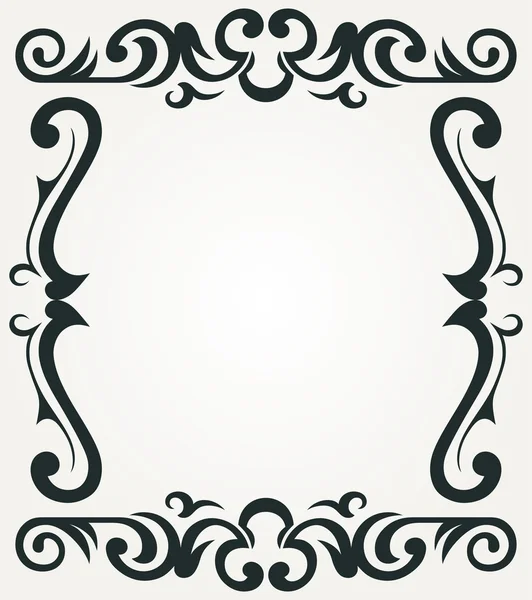 Elemento de diseño caligráfico y decoración de página — Vector de stock