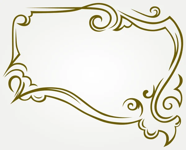 Elemento de design caligráfico e decoração de página —  Vetores de Stock