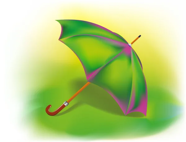 Nyitott esernyő — Stock Vector