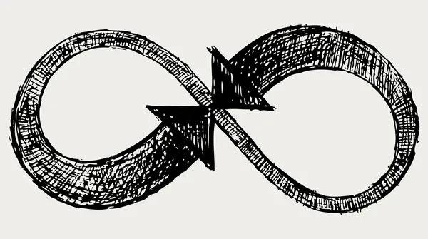 Символ бесконечности — стоковый вектор