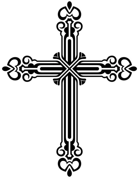 Religijne krzyż z kolekcji — Wektor stockowy