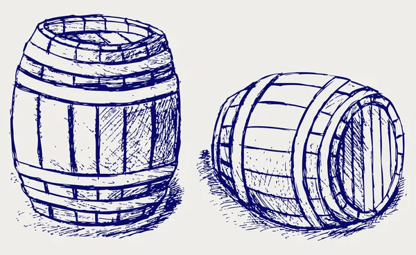 Пиво бочки — стоковий вектор