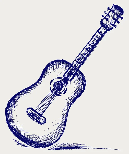 Κλασική κιθάρα — Διανυσματικό Αρχείο
